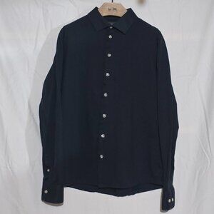 LABFRESH Knitted Shirt Navy - Slim Fit - Sz XL